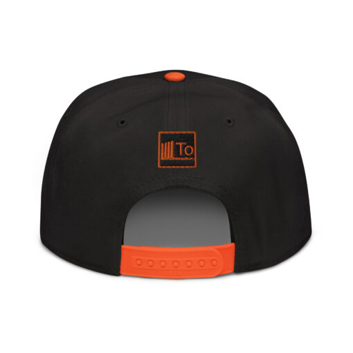 baltimore af - "as from" snapback hat black/orange - Image 8