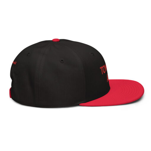 townie af - "as from" snapback hat black/red - Image 6