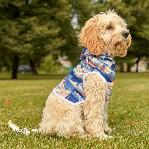 pets hoodie - los angeles blue/white/red rallyprint - Image 8