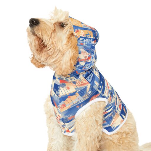 pets hoodie - los angeles blue/white/red rallyprint