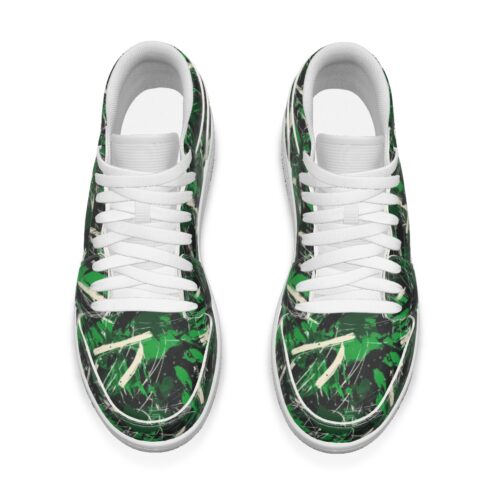 men's first flight low top kicks - new york green/white/black - Image 2