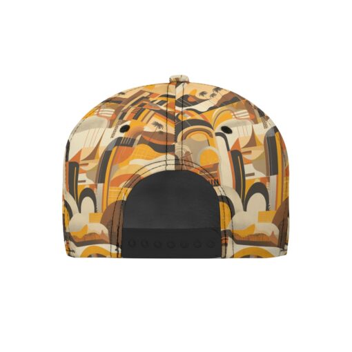 snapback rally cap – san diego brown/gold rallyprint - Image 4