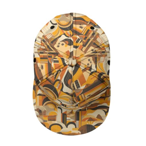 snapback rally cap – san diego brown/gold rallyprint