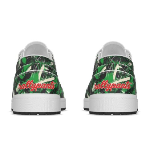 men's first flight low top kicks - new york green/white/black - Image 6