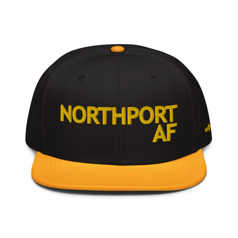 NORTHPORT AF - always fan snapback hat black/yellow