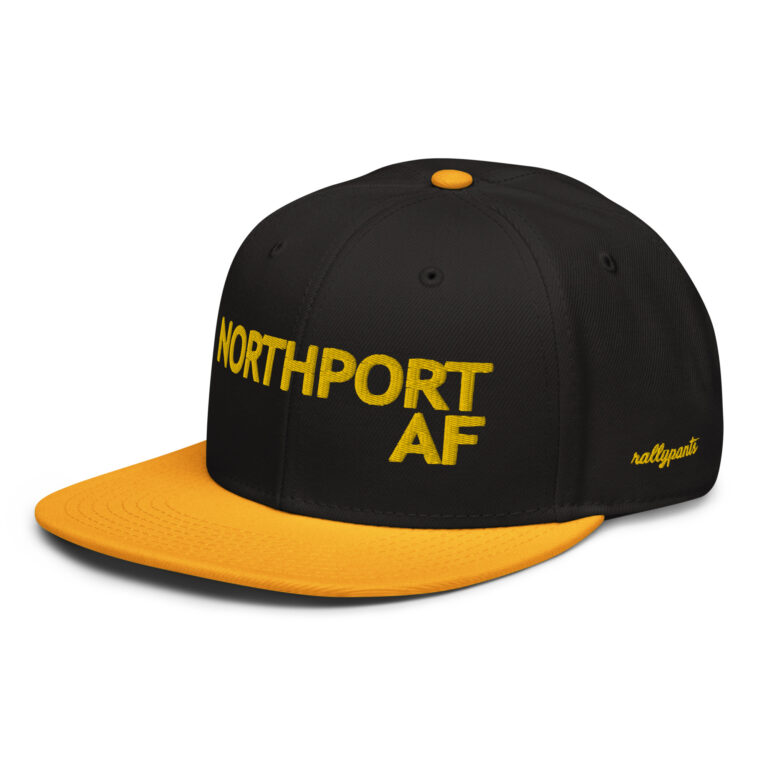 NORTHPORT AF - always fan snapback hat black/yellow - Image 3