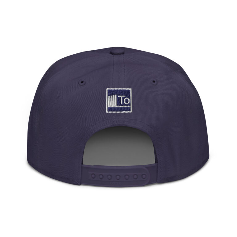 LONG ISLAND AF - always fan snapback hat navy/white - Image 2
