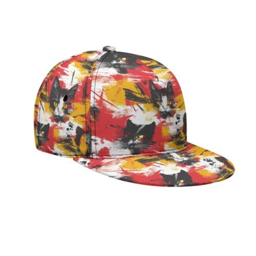 snapback rally cap - kansas city red/gold/white/cats rallyprint - Image 5