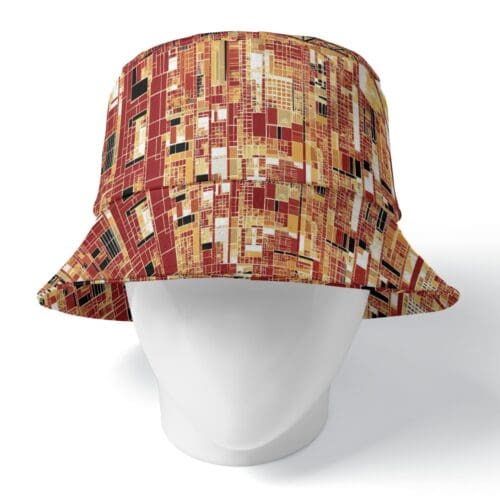 bucket hat – san francisco gold/red/black rallyprint