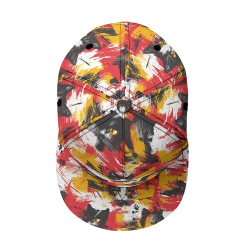 snapback rally cap - kansas city red/gold/white/cats rallyprint - Image 2