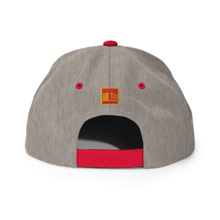 KANSAS CITY AF - always fan snapback hat red/gold - Image 8