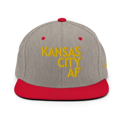 kansas city af – “as from” snapback hat red/gold - Image 7