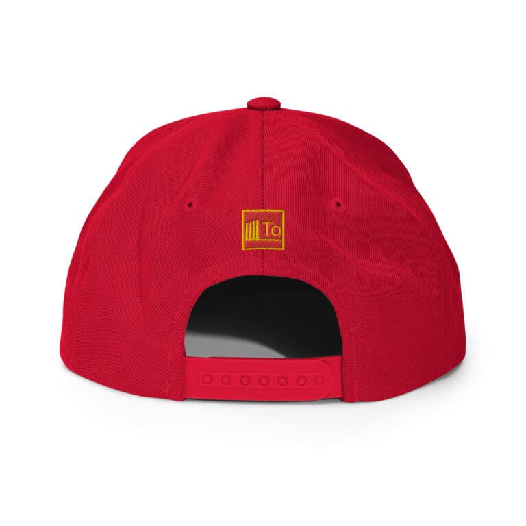 KANSAS CITY AF - always fan snapback hat red/gold - Image 2