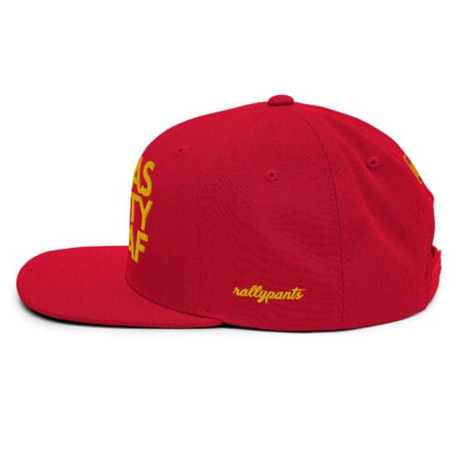 kansas city af – “as from” snapback hat red/gold - Image 4