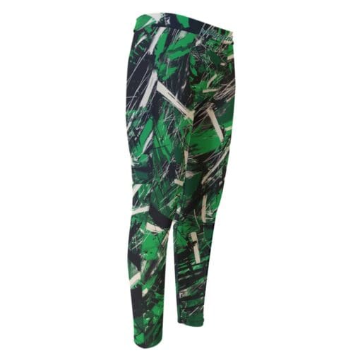 men’s compression pants – new york green/white/black rallyprint