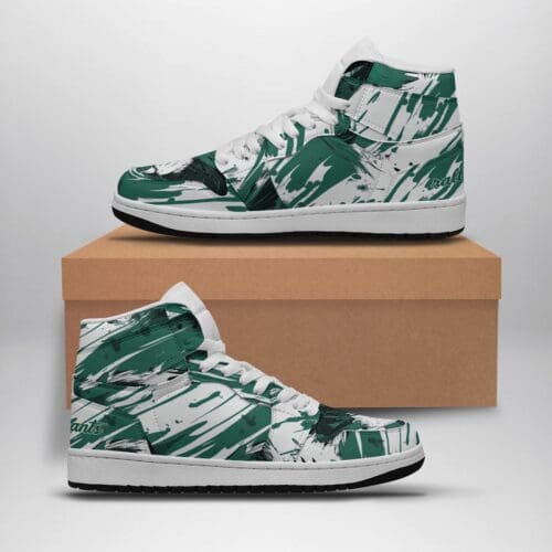 men's synthetic leather retro kicks – philadelphia midnight/green/white rallyprint - Image 2