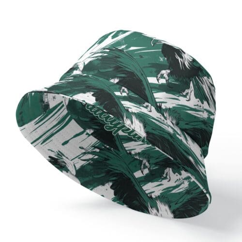 bucket hat – philadelphia midnight/green/white rallyprint - Image 2