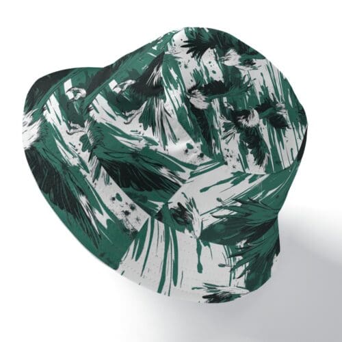 bucket hat – philadelphia midnight/green/white rallyprint - Image 3