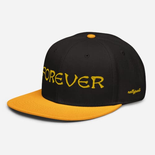 rallypants is forever snapback - black/yellow - Image 2