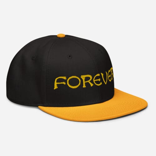 rallypants is forever snapback - black/yellow - Image 5