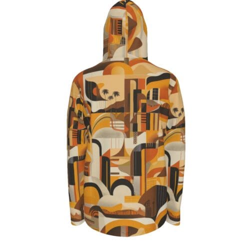 men's sunscreen sports hoodie – san diego brown/gold rallyprint - Image 2