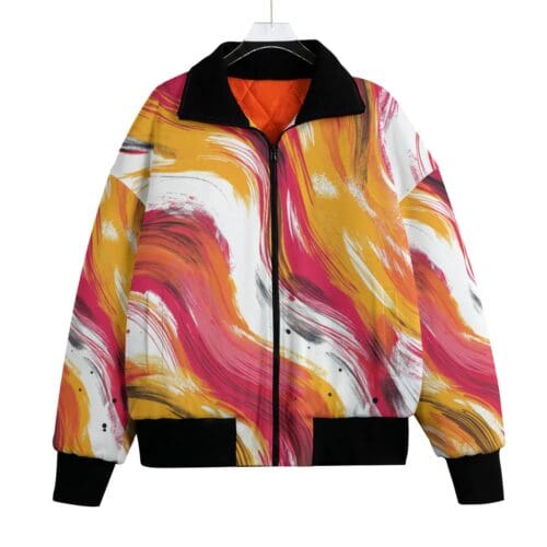 classic fit fleece jacket – kansas city red/gold/white rallyprint