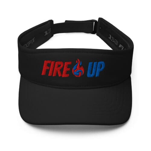 flexfit rally visor - fire up smhs - Image 2