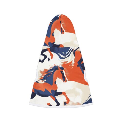 pet hoodie - denver orange/blue/white - Image 3