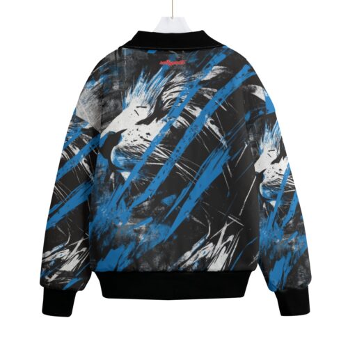 classic fit fleece jacket – detroit blue/black/white - Image 2