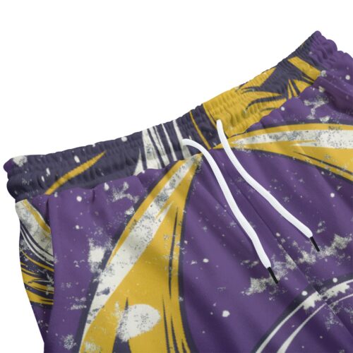 unisex fleece pants – minnesota nordic purple/gold - Image 4