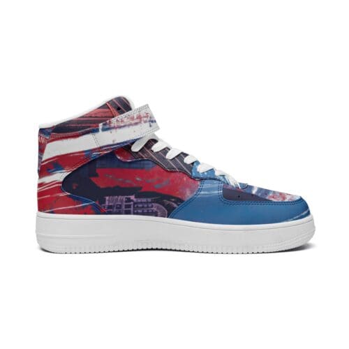 rally force one high-top kicks – new york blue/red/white rallyprint - Image 3