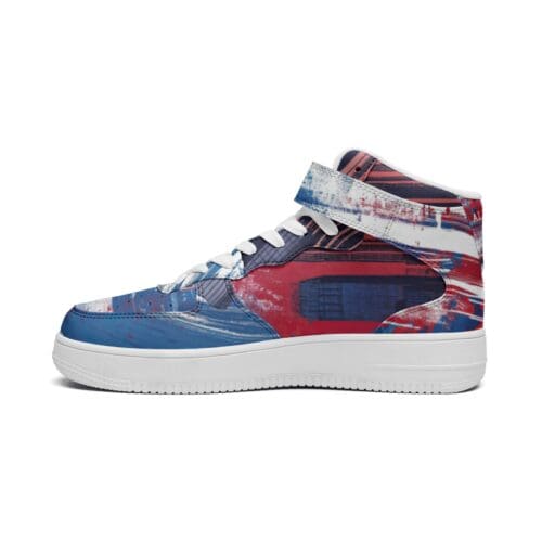 rally force one high-top kicks – new york blue/red/white rallyprint - Image 4