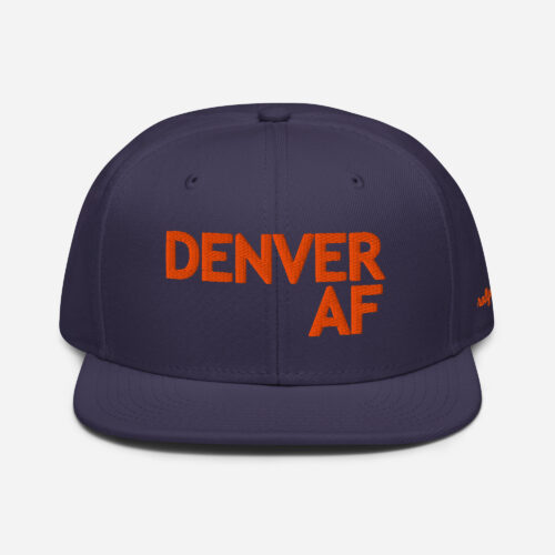 DENVER AF - always fan snapback hat