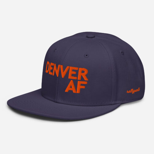 DENVER AF - always fan snapback hat - Image 3