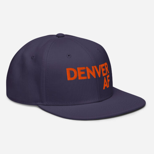 DENVER AF - always fan snapback hat - Image 5