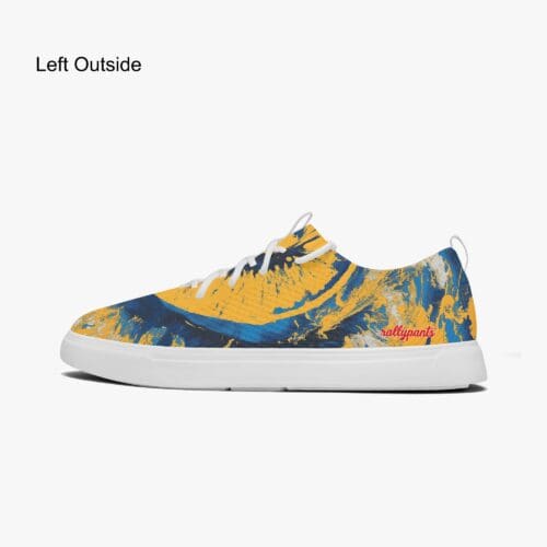 low top sneakers – los angeles blue/yellow/white rallyprint - Image 3