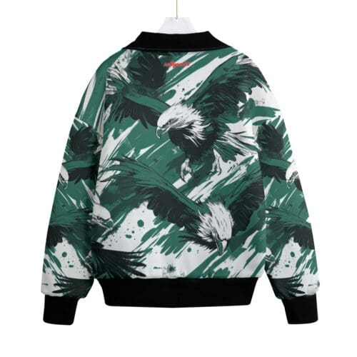 classic fit fleece jacket - philadelphia midnight green/white rallyprint - Image 2