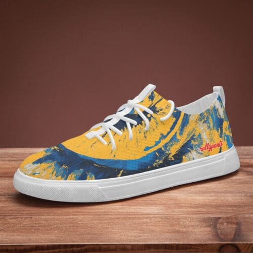 low top sneakers – los angeles blue/yellow/white rallyprint - Image 2