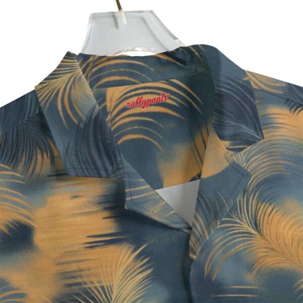 men's hawaiian shirt - dark and stormy - Image 4