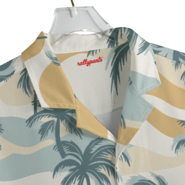 men's hawaiian shirt - peaceful palms - Image 4