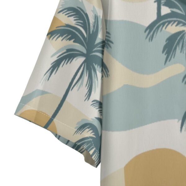 men's hawaiian shirt - peaceful palms - Image 3