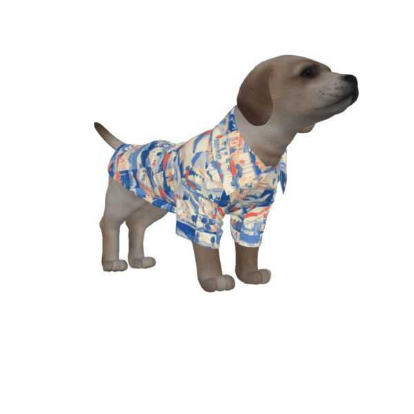 pet's hawaiian shirt - los angeles blue/white/red - Image 3