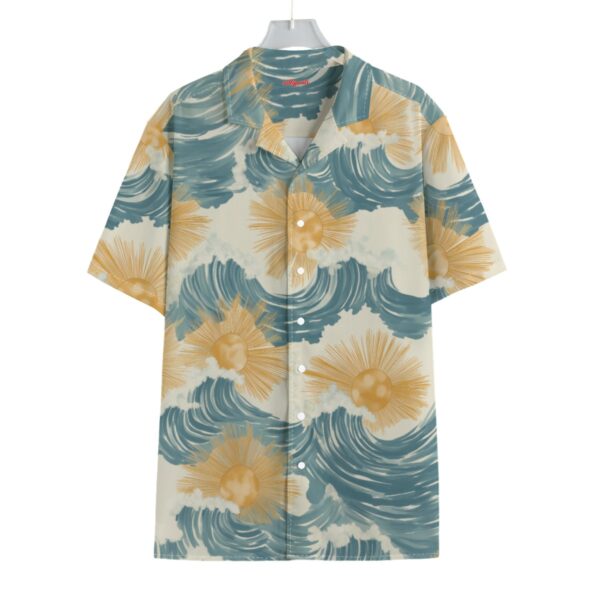 men's hawaiian shirt - sun soaked surf